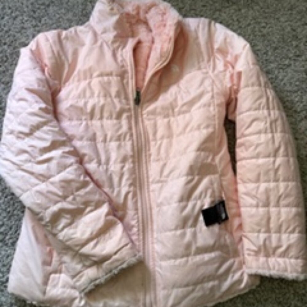 Girls North Face reversible jacket